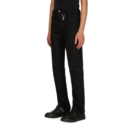 Brand New True Black 6 Pocket Jeans with Ring Black New Release