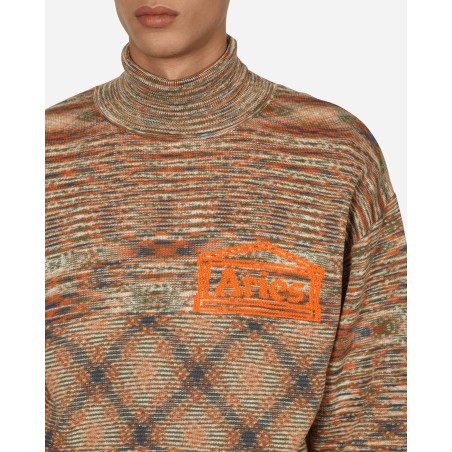 Brand New Temple Space Dye Turtleneck Multicolor In Stock