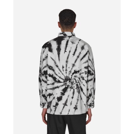 Brand New FILA Tie Dye Longsleeve Shirt White Available for Immediate Shipping