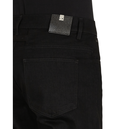 Brand New True Black 6 Pocket Jeans with Ring Black New Release