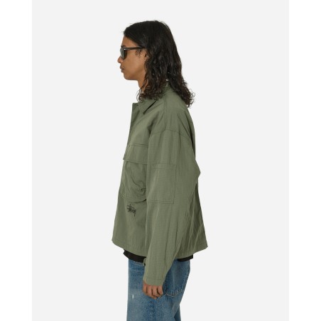 Brand New Military Longsleeve Overshirt Olive