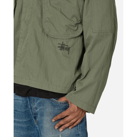 Brand New Military Longsleeve Overshirt Olive