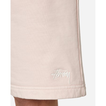 Brand New Overdyed Stock Logo Sweatshorts Light Pink