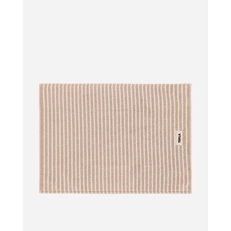 Brand New Striped Bath Mat Ivory Hot New Item