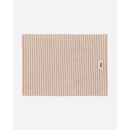 Brand New Striped Bath Mat Ivory Hot New Item