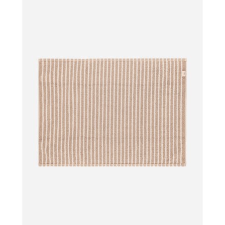 Brand New Striped Bath Mat Ivory Hot New Item