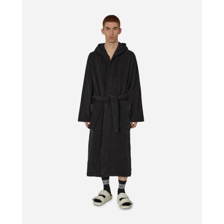 Brand New Hooded Bathrobe Black Just Launched