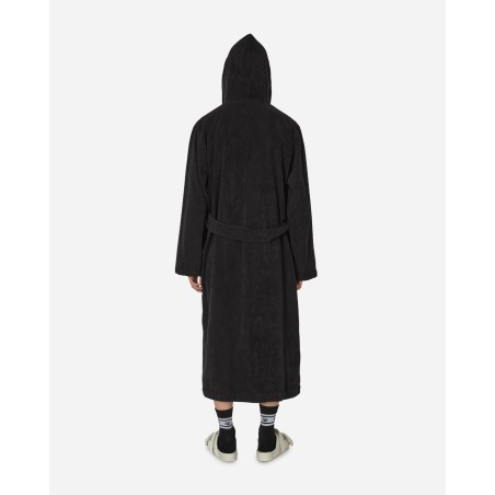 Brand New Hooded Bathrobe Black Just Launched