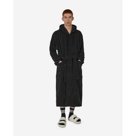 Brand New Hooded Bathrobe Black Just Launched