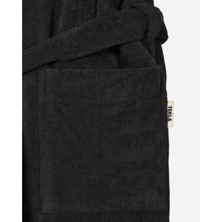 Brand New Hooded Bathrobe Black Just Launched