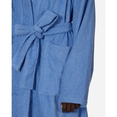 Brand New Hooded Bathrobe Clear Blue