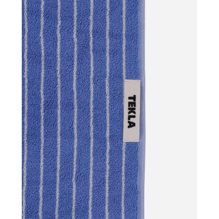 Brand New Striped Bath Towel Clear Blue Stripes Limited Stock