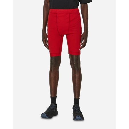 Brand New UNDERCOVER Soukuu Trail Run Utility Shorts Tights Chili Pepper Red Immediate Availability