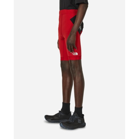 Brand New UNDERCOVER Soukuu Trail Run Utility Shorts Tights Chili Pepper Red Immediate Availability