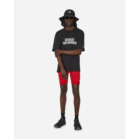 Brand New UNDERCOVER Soukuu Trail Run Utility Shorts Tights Chili Pepper Red Immediate Availability