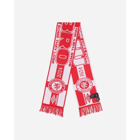 Brand New England Eyes Scarf White / Red Available for Immediate Shipping