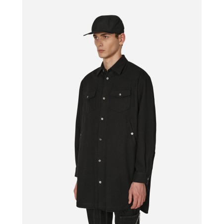 Brand New Raw Cut Overshirt Black New Stock