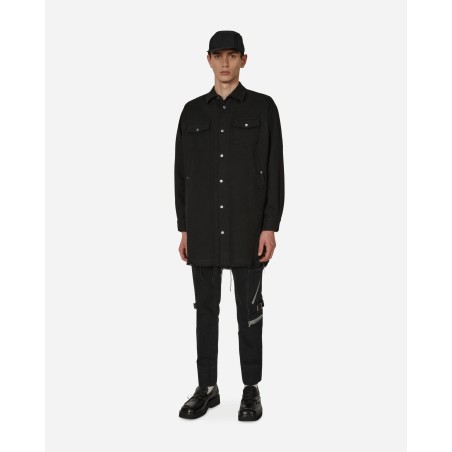 Brand New Raw Cut Overshirt Black New Stock