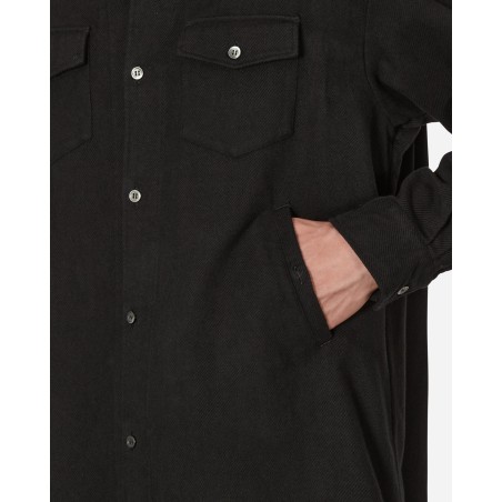 Brand New Raw Cut Overshirt Black New Stock