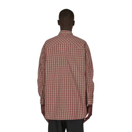 Brand New Check Longsleeve Shirt Red New Collection