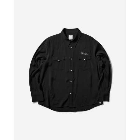 Brand New Men's Four Corners Longsleeve Shirt Black On Hand Now