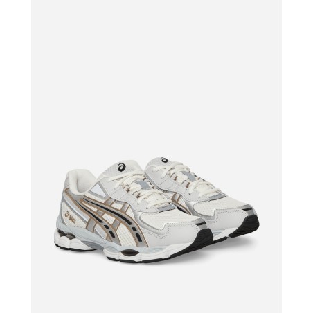 Brand New GEL-NYC 2055 Sneakers Cream / Pure Silver New Release