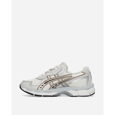 Brand New GEL-NYC 2055 Sneakers Cream / Pure Silver New Release