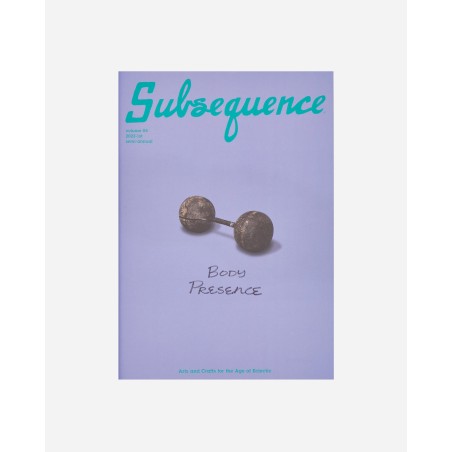 Brand New Subsequence Vol. 5 Magazine Multicolor Hot New Item