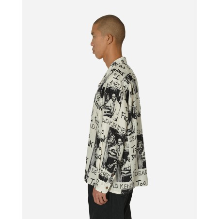 Brand New Dead Kennedys Hawaiian Longsleeve Shirt (Type-2) White Just Launched