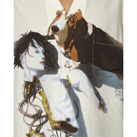 Brand New Ghost in the Shell 2: Innocence Hawaiian Shirt (Type-1) White Latest Edition