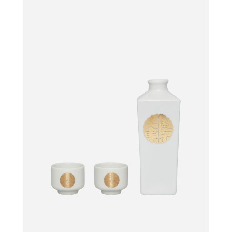 Brand New Sake Bottle & Cup White Immediate Availability