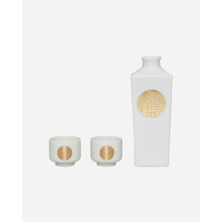 Brand New Sake Bottle & Cup White Immediate Availability