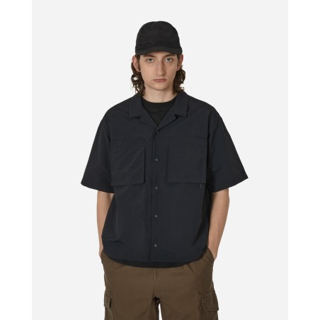 Brand New Half Sleeve Camp Shirt Black In Stock