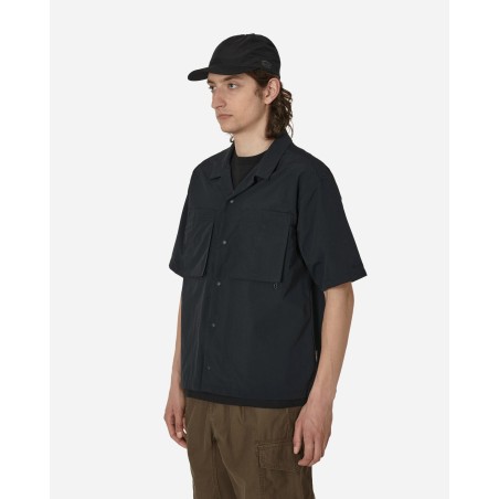 Brand New Half Sleeve Camp Shirt Black In Stock