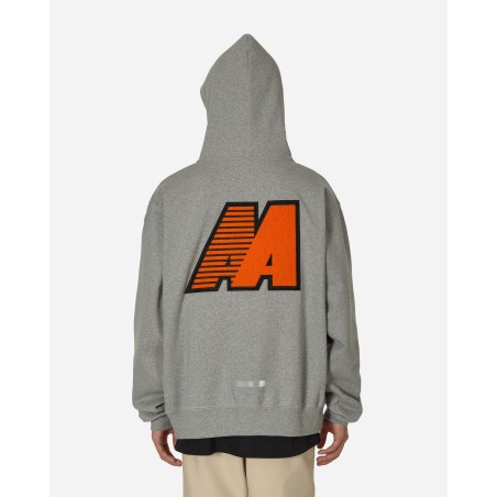 Brand New AA Logo Hoodie Light Grey Limited Stock