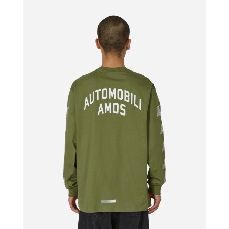 Brand New AA Logo Longsleeve T-Shirt Army Green