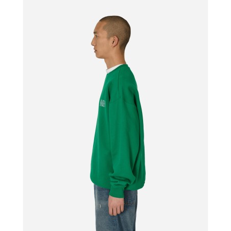 Brand New Logo Crewneck Sweatshirt Green New Release