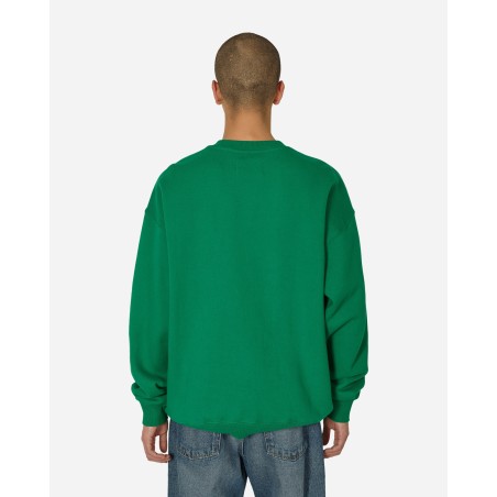 Brand New Logo Crewneck Sweatshirt Green New Release