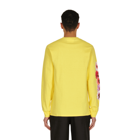 Brand New Bloom Logo Longsleeve T-Shirt Yellow Fresh Release