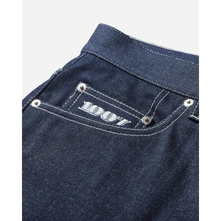 Brand New Men's Five Pocket Denim Pants Blue