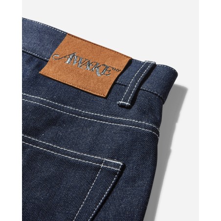 Brand New Men's Five Pocket Denim Pants Blue