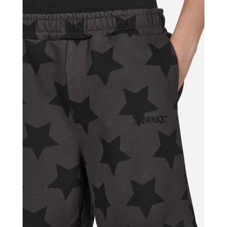 Brand New Star Printed Sweatshorts Grey Available for Immediate Shipping