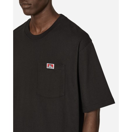 Brand New Heavy Duty Classic Label Pocket T-Shirt Black On Hand Now