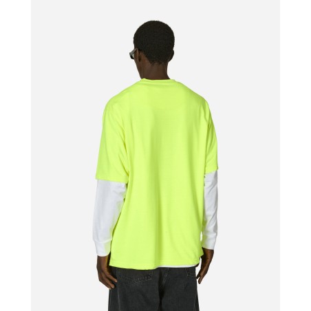 Brand New Heavy Duty Classic Label Pocket T-Shirt Hi Vis Green Limited Stock