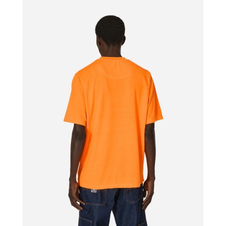 Brand New Heavy Duty Classic Label Pocket T-Shirt Orange Immediate Availability