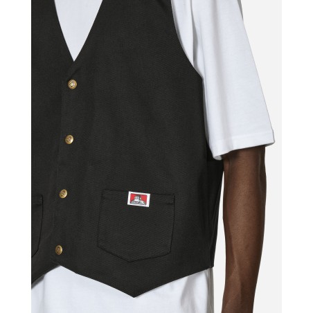 Brand New Solid Vest Black In Stock