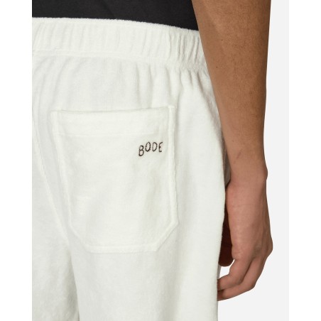 Brand New Boston Terry Sweatshorts Cream Limited Stock