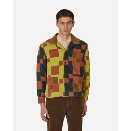 Brand New Corduroy Four Patch Overshirt Multicolor Immediate Availability