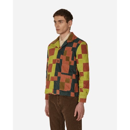 Brand New Corduroy Four Patch Overshirt Multicolor Immediate Availability