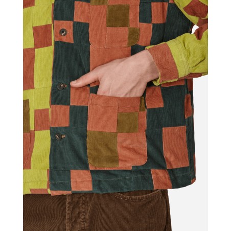 Brand New Corduroy Four Patch Overshirt Multicolor Immediate Availability